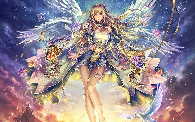 Beautiful Fantasy Angels Wallpapers list