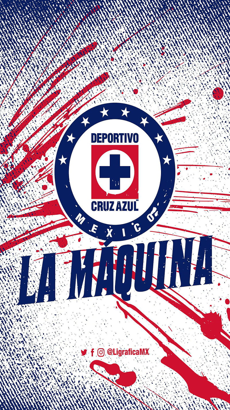 Cruz Azul FC, america, blue, club, cruz azul, football, la maquina, liga mx, mexico, pachuca, HD phone wallpaper