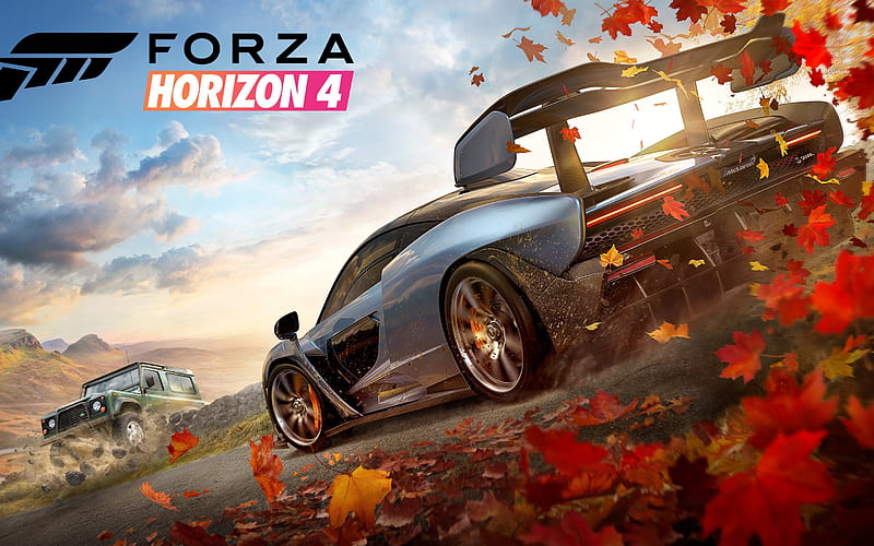 Forza Horizon 4, 2018, Microsoft, Playground Games, car simulator, race, McLaren Senna, supercar, HD wallpaper