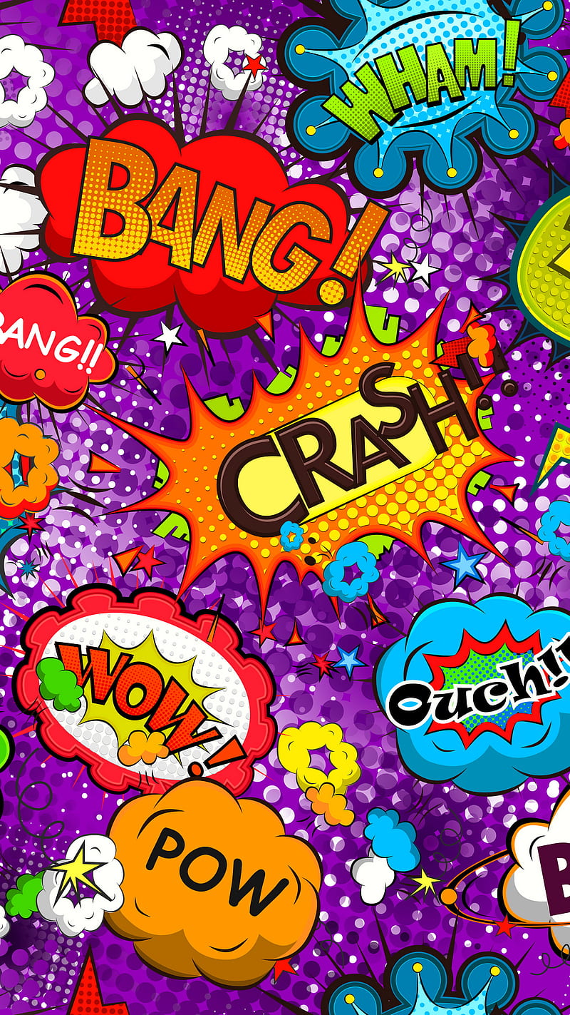 Crash Bang, adventure, art, boom, crazy, graffiti, graphite, time, word, words, HD phone wallpaper