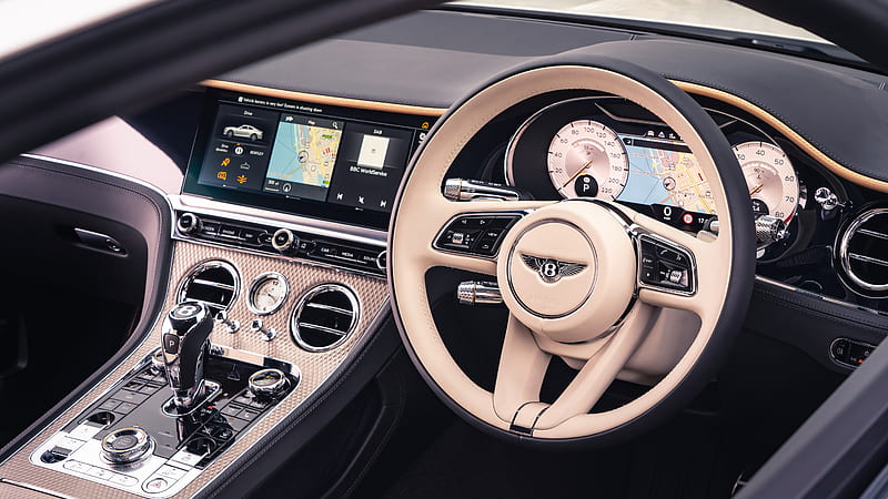 Bentley Continental GT Mulliner 2020 Interior, HD wallpaper