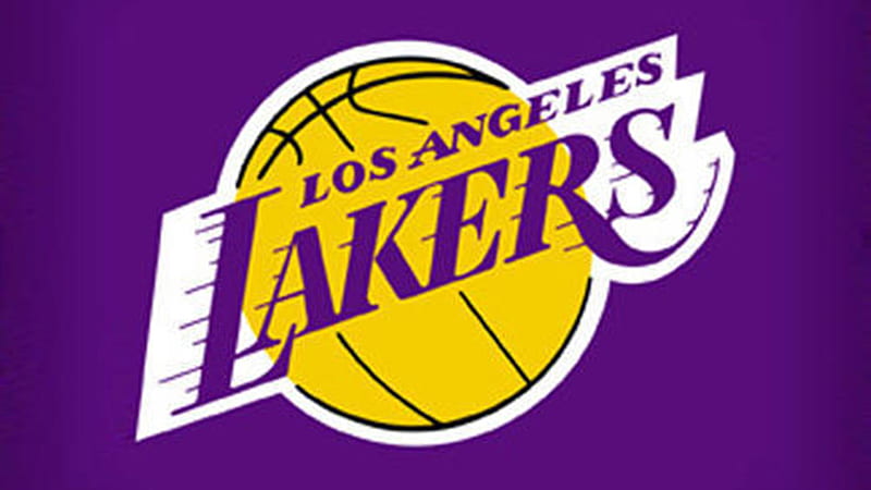 Los Angeles Lakers Wallpaper 4K, Logo, Football team, Purple