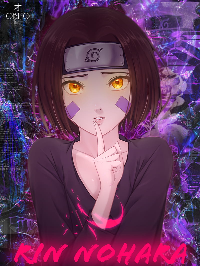 Rin Nohara, aesthetic, anime, anime girl, cute, iphone, manga, naruto,  pink, HD phone wallpaper | Peakpx