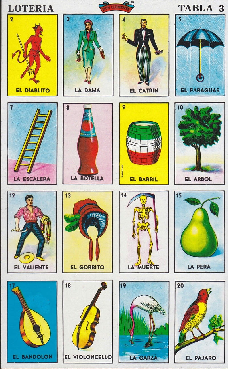Loteria bingo fun game latin mexico HD phone wallpaper  Peakpx