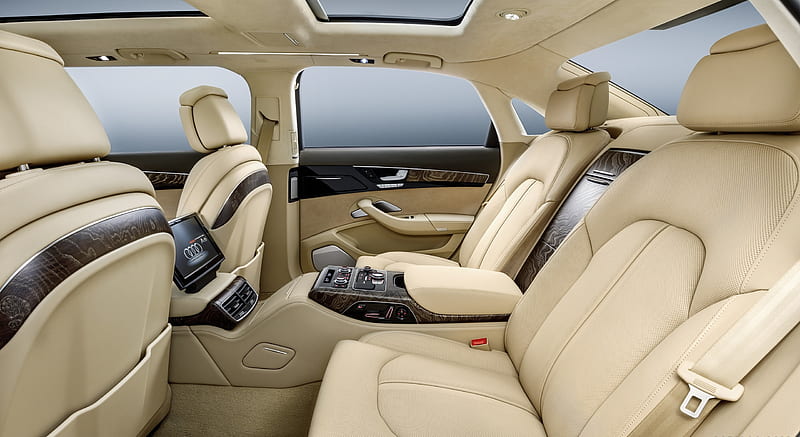 2016 Audi A8 L Extended Interior, Third Row Seats , car, HD wallpaper