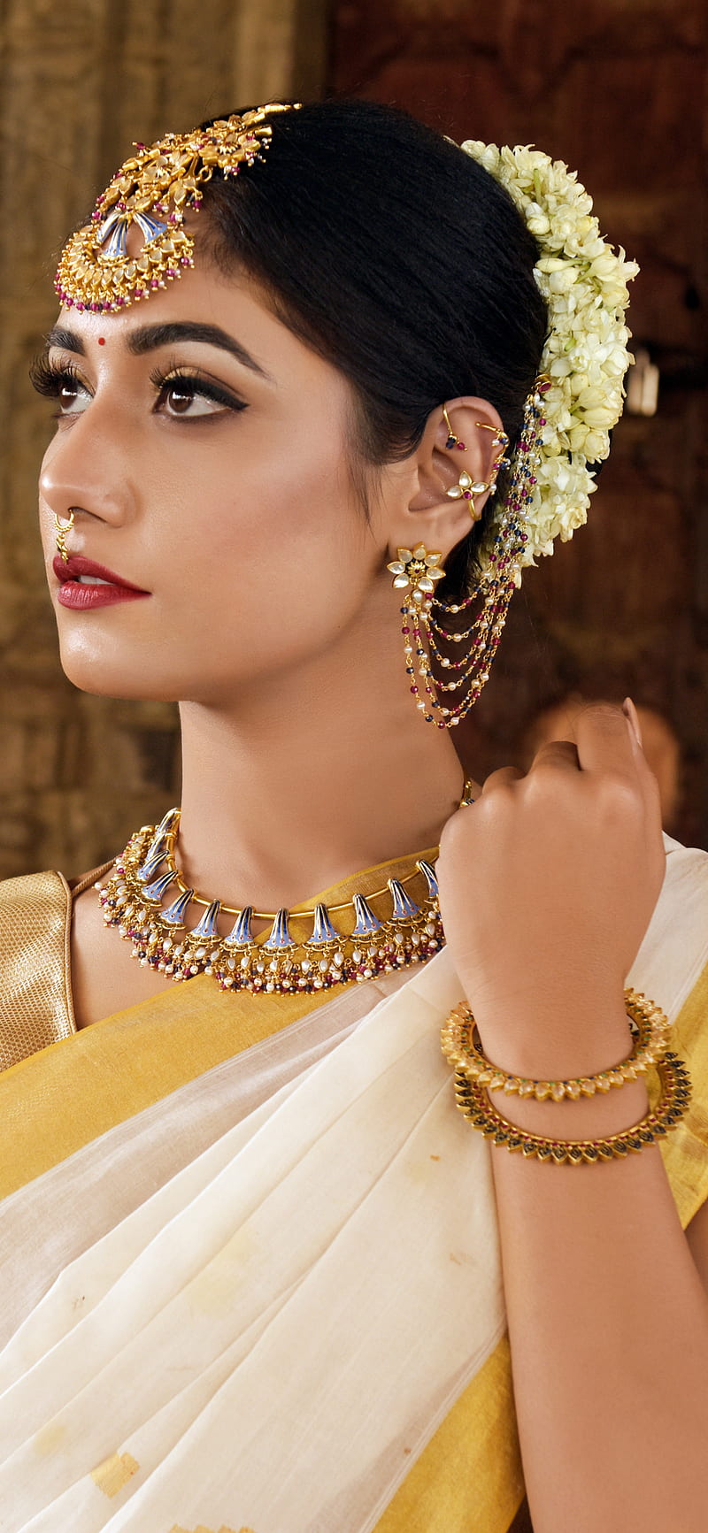 South Indian Bride, android, beauty, bride, cute, india, iphone, kerala,  mallu, HD phone wallpaper | Peakpx