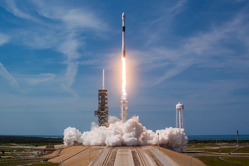 Rocket, Technology, Launching Pad, Falcon 9, Spacex, HD wallpaper