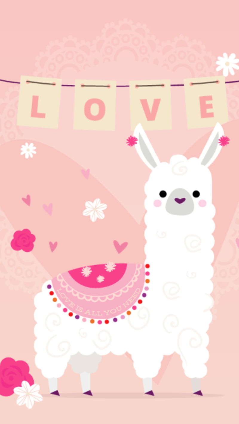 Amor, alpaca, alpacas, femenino, llama, llamas, rosado, Fondo de pantalla  de teléfono HD | Peakpx