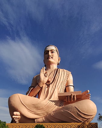 Basaveshwara Basavanna Mahaguru 12*8 Inch Pooja Photo with Frame