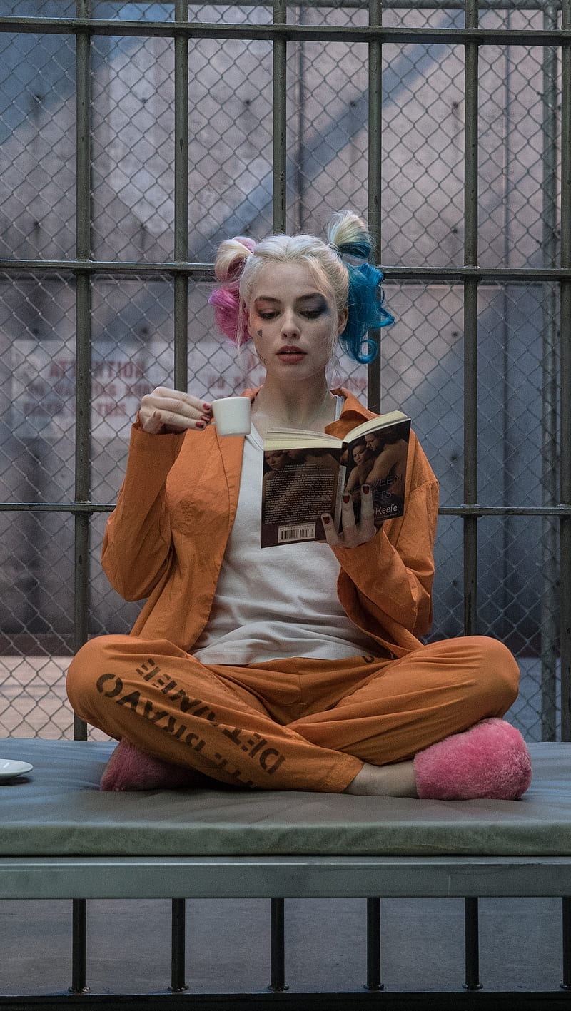 Harley Quinn, cosplay, crazy jail, suicide squad, HD phone wallpaper