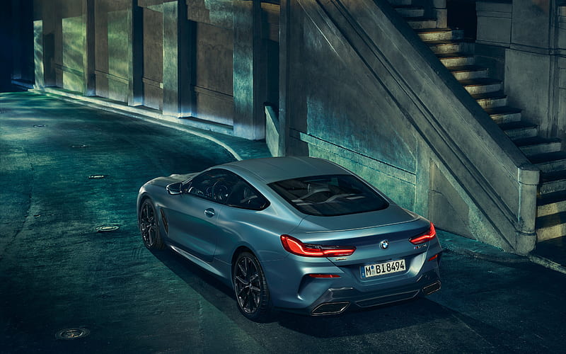 BMW 8, 2019, G15, rear view, exterior, sports coupe, German luxury cars, xDrive, 8-Series, M850i, BMW 8 First edition, BMW, HD wallpaper