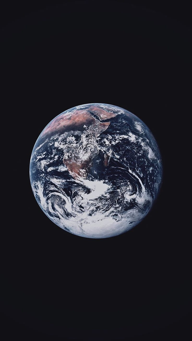 Earth Portrait in 2022. iPhone sky, Globe , Dark iphone, Earth Vertical, HD phone wallpaper