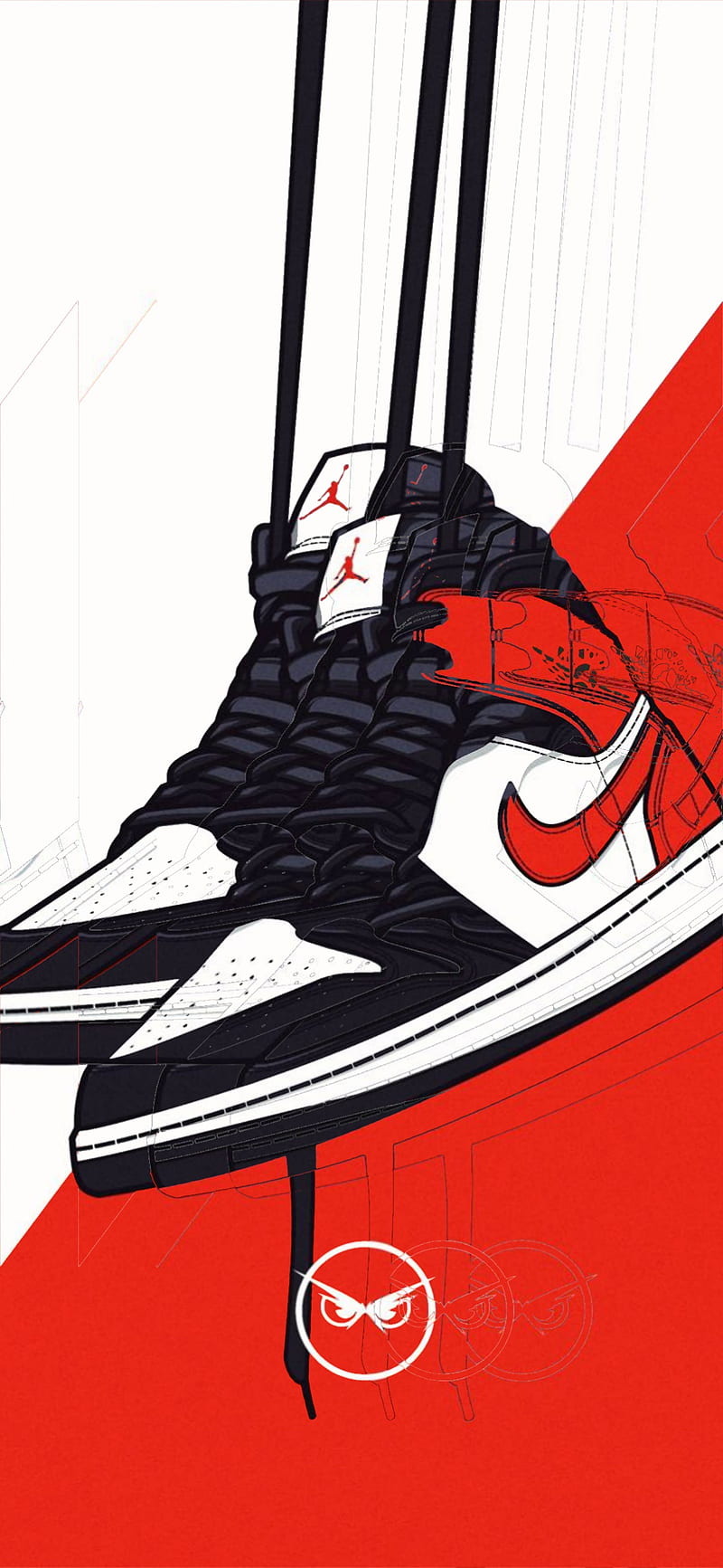 Cartoon Jordan Shoes Wallpapers  Top Free Cartoon Jordan Shoes Backgrounds   WallpaperAccess