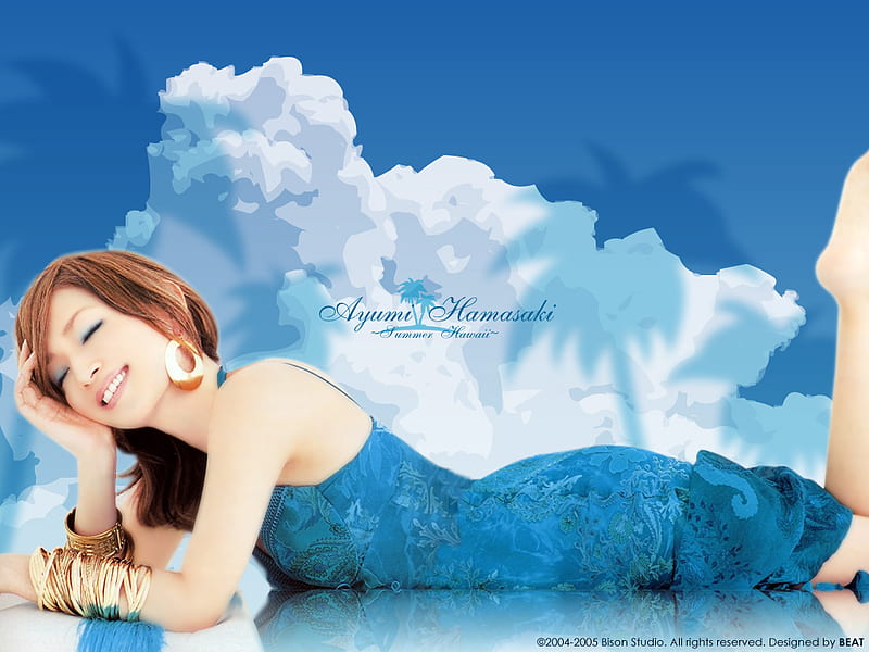 Cute Singer Ayumi Hamasaki In Clouds Cute Ayumi Hamasaki Clouds Hd Wallpaper Peakpx