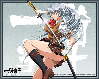 Shin Ikkitousen  Anime wallpaper, Preppy wallpaper, Dota 2 wallpaper