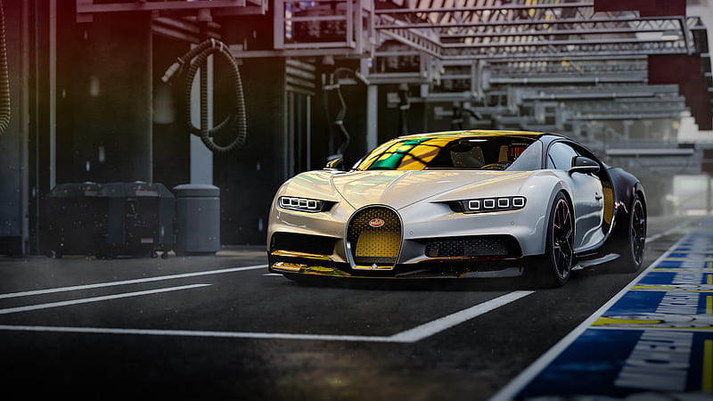 Bugatti Chiron 1500 HP, bugatti-chiron, bugatti, 2018-cars, carros, artstation, HD wallpaper