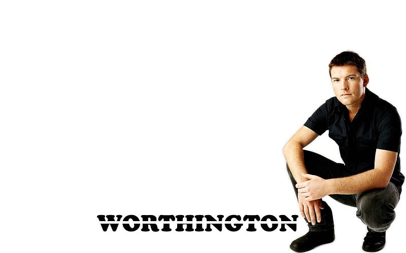 sam worthington, cute, cool, hot, handsome, man, avatar, sexy, blue eyes, HD wallpaper