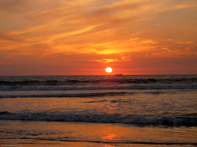 Sunset-Beach-Venice, beach, bonito, sunset, venice, HD wallpaper