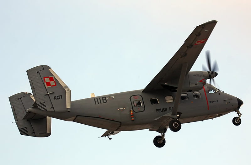 PZL-Mielec M-28B1TD Bryza 1TD, PZL-Mielec, M-28B1TD Bryza 1TD, Military, Cargo, HD wallpaper