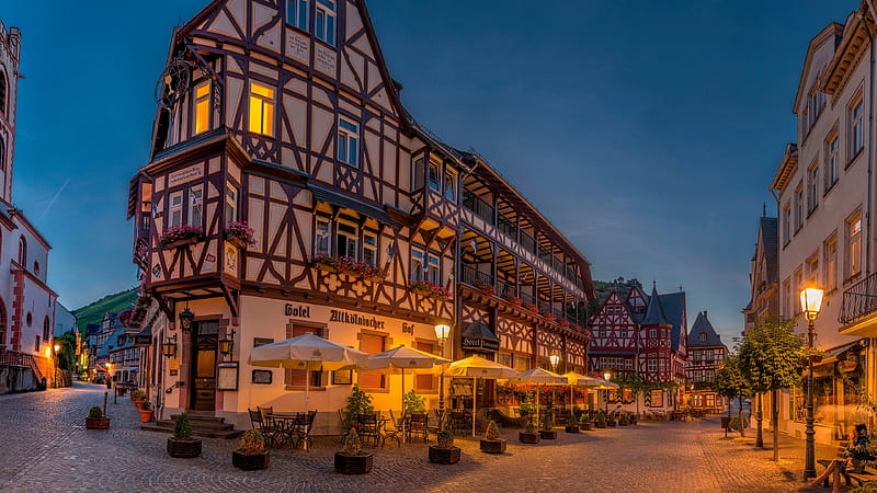 Half Timbered House In Germany Backiee, HD wallpaper