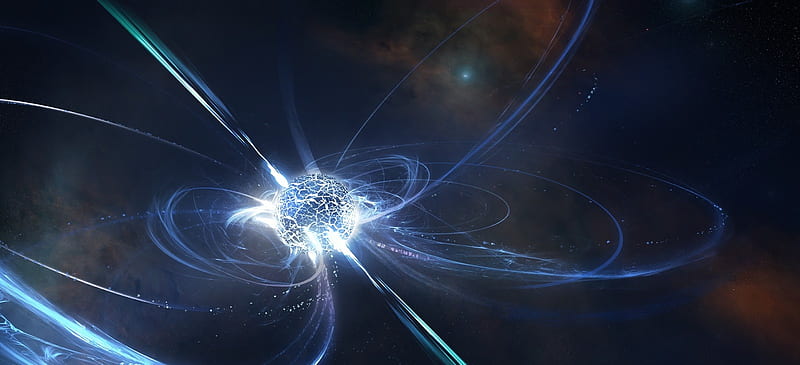The Magnetic Star – Mr. COSMOS, Magnetar, HD wallpaper