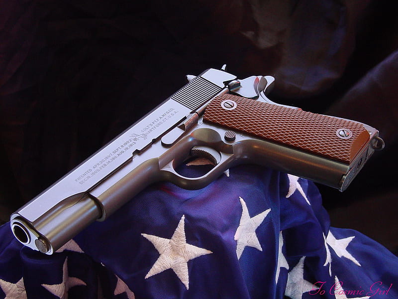American icon, 45acp, colt, handgun, 1911, icon, HD wallpaper