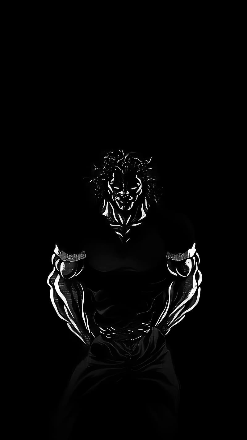 Bodybuilder, Black Background, muscular body, HD phone wallpaper