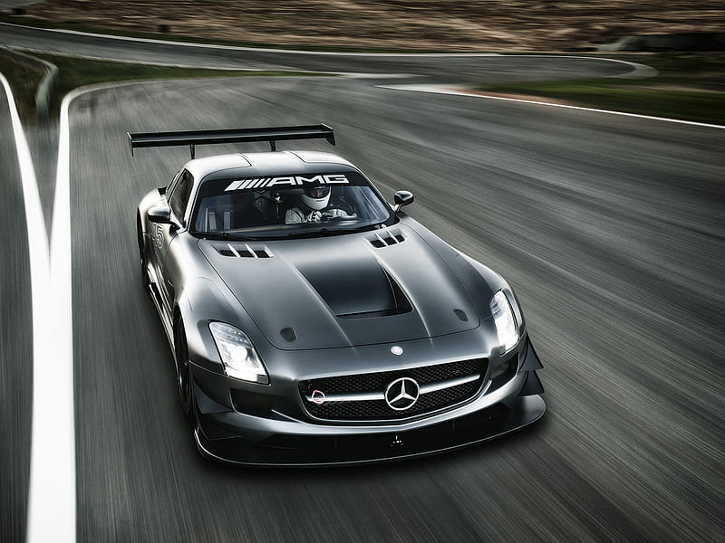 2013 Mercedes-Benz SLS AMG GT3 45th Anniversary, Coupe, V8, car, HD wallpaper