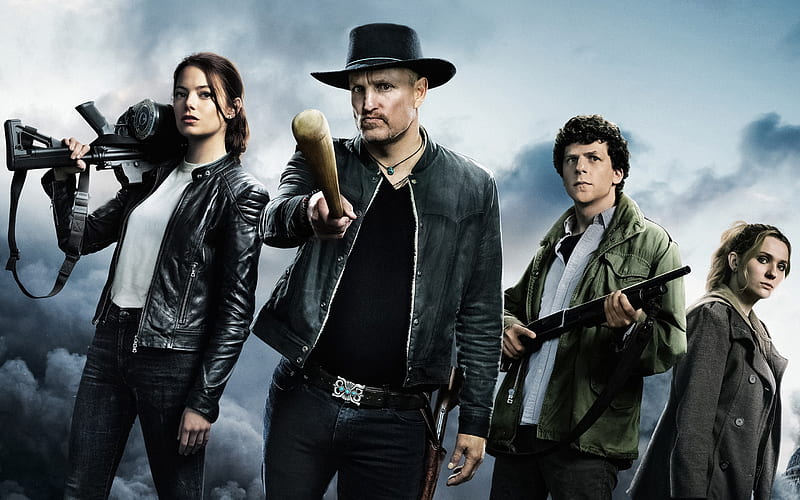 Zombieland Double Tap 2019 Movie Poster, HD wallpaper