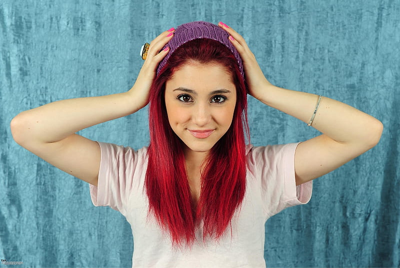 Ariana Grande Red Hairs, ariana-grande, celebrities, music, girls, cute, singer, HD wallpaper