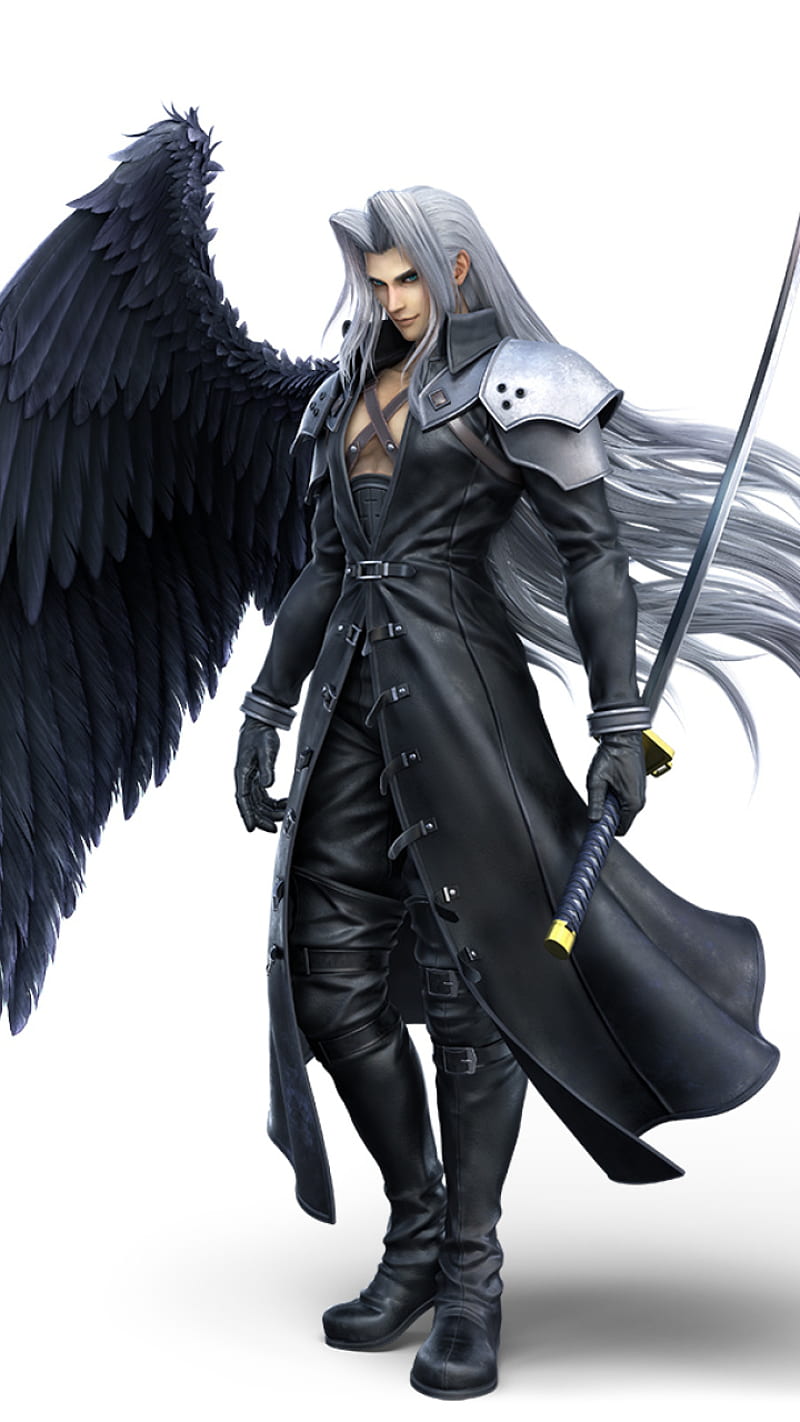 Sephiroth, one winged angel, smash bros ultimate, HD phone wallpaper