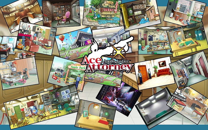Ace Attorney, wright, collage, attorney, ace, HD wallpaper