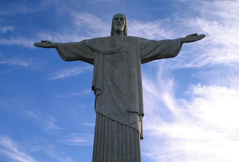 Christ redeemer, Brazil, Statue, Rio de Janeiro, HD wallpaper
