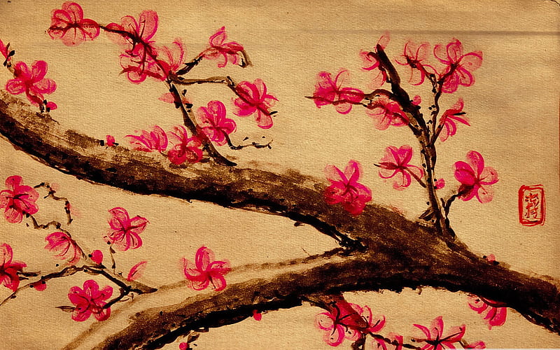 Beautiful Japanese cherry blossom season 10, HD wallpaper
