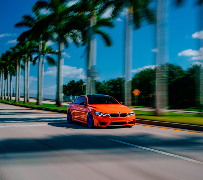 BMW M4, auto, car, coupe, f82, tuning, vehicle, HD wallpaper