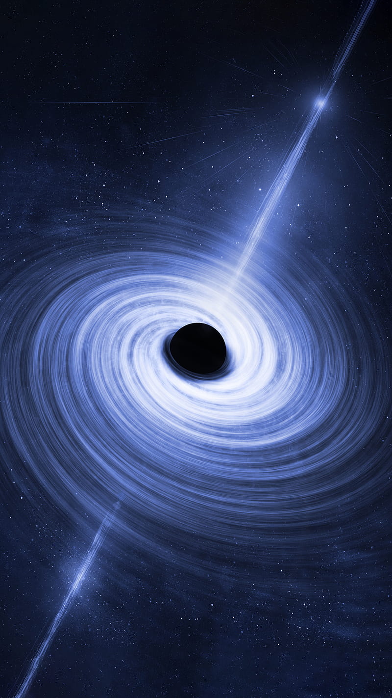 Agujero negro, agujero negro, azul, planeta, cielo, espacio, estrellas,  universo, Fondo de pantalla de teléfono HD | Peakpx
