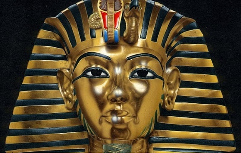 The gold mask of Tutankhamun, Gold Egypt, HD wallpaper