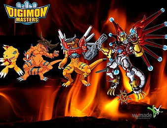 Battle 1, wargreymon, bonito, anime, digimon, HD wallpaper