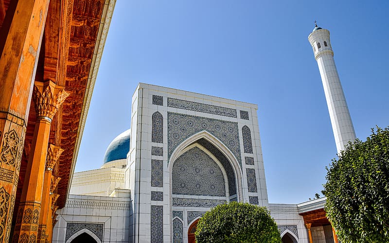Temple Architecture Tashkent Uzbekistan, HD wallpaper