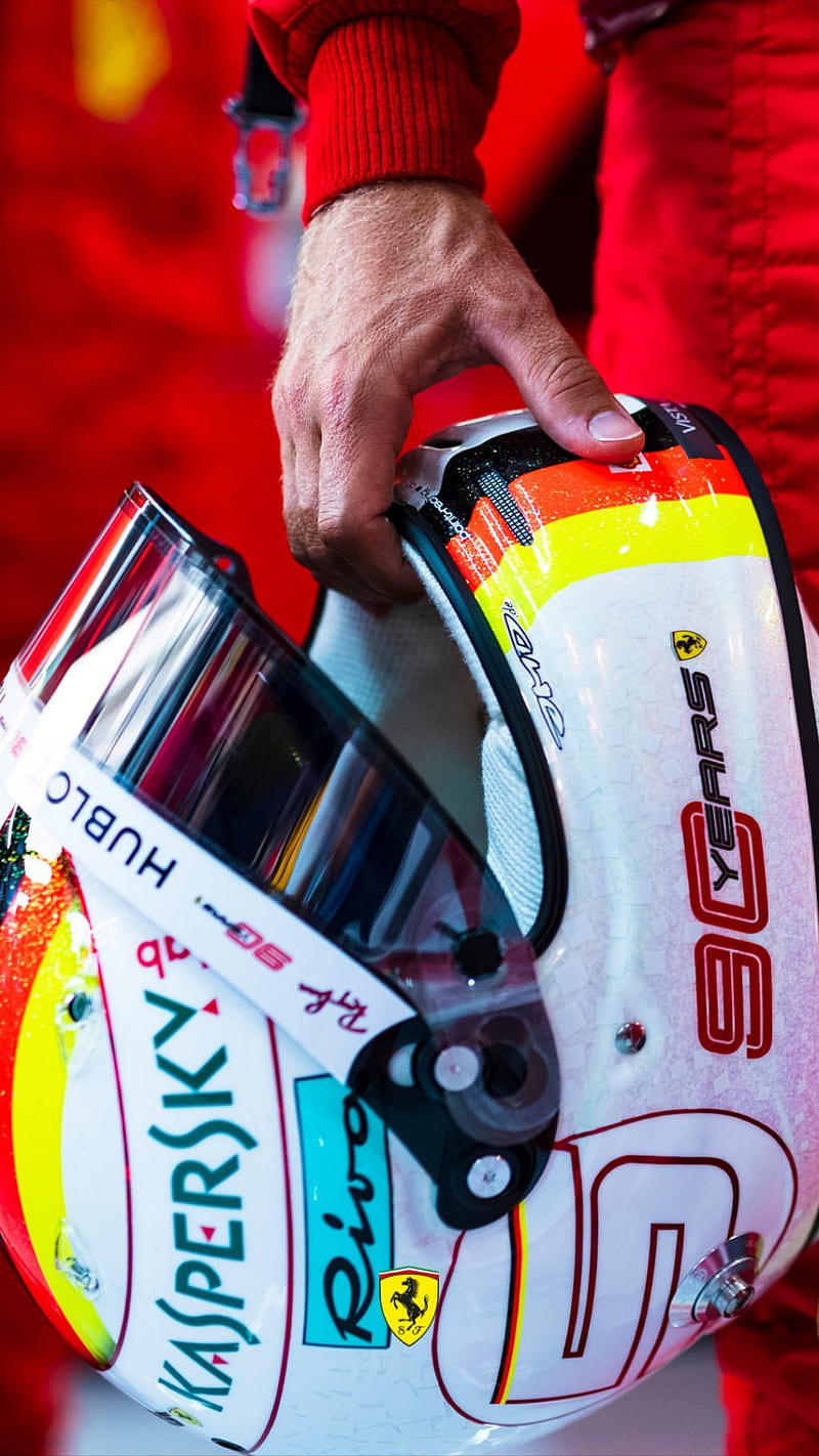 Vettel, ferrari, formula uno, race, sebastian vettel, HD phone wallpaper