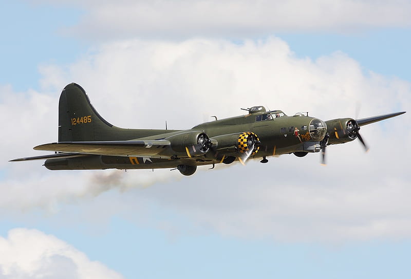 Boeing B-17 Flying Fortress, usaf, guerra, ww2, boeing, flying, fortress, bomber, b17, HD wallpaper