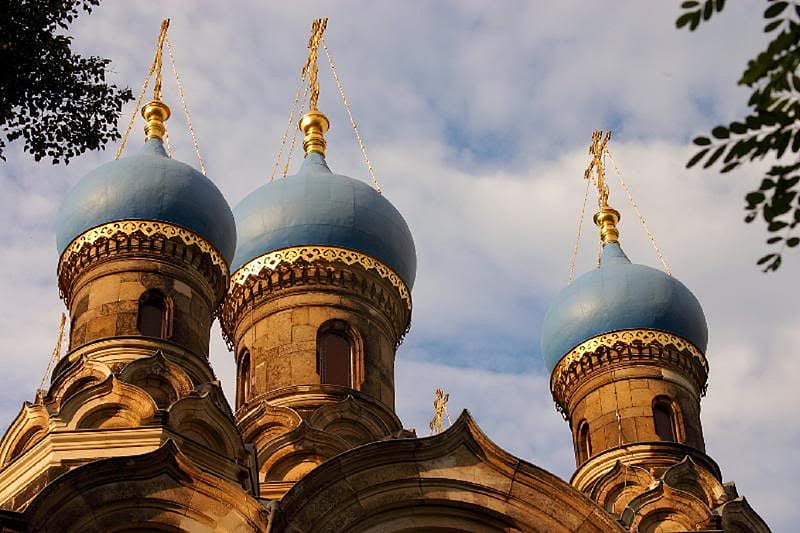 Russische Kirche, Russia, building, sky, russia, domes, HD wallpaper