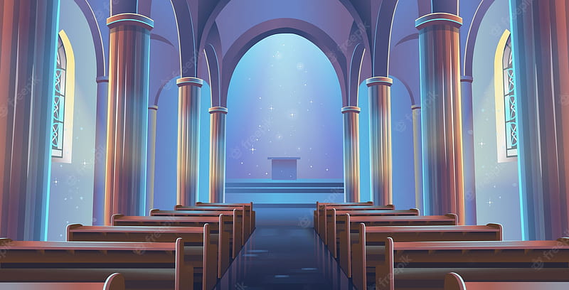 New Church, Anime Church, HD wallpaper | Peakpx