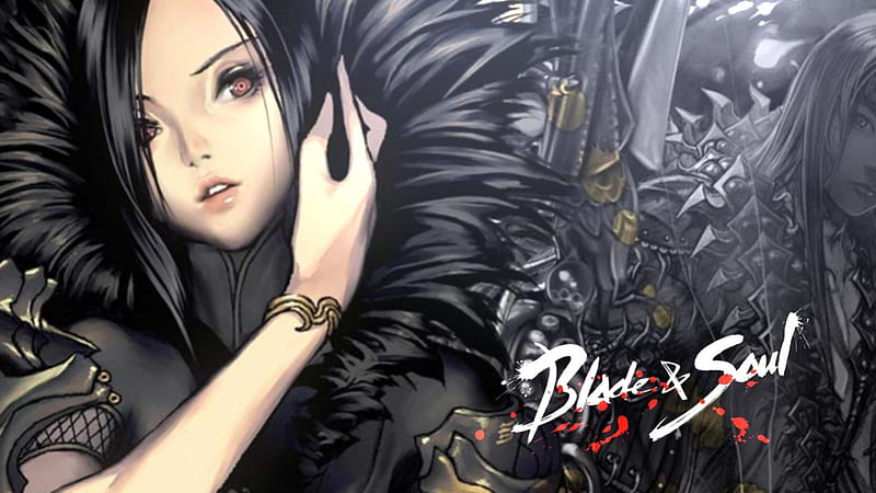Blade & Soul, games, female, blade and soul, video games, red eyes, black  hair, HD wallpaper | Peakpx