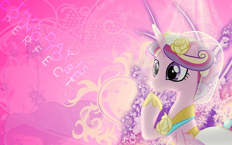 Perfect Day, Cadence, My Little Pony, Friendship is Magic, Princess Cadence, Cartoon, Cadance, HD wallpaper