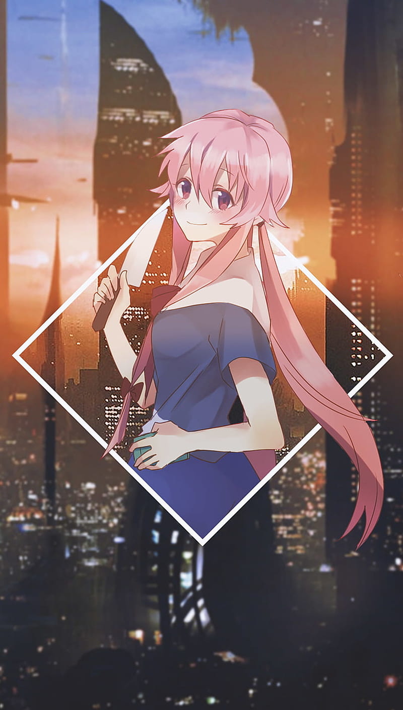 Anime Mirai Nikki Future Diary For OPPO Realme C55 C35 C33 C31 C30