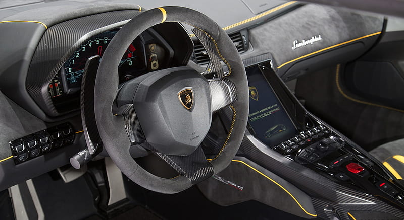 2016 Lamborghini Centenario LP 770-4 - Interior, car, HD wallpaper | Peakpx