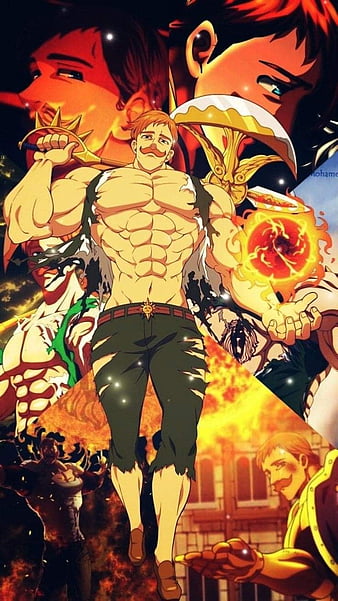 Escanor, anime, anime world, nanatsu no taizai, pecado do orgulho, HD phone  wallpaper