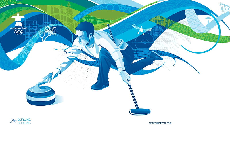 Curling - Vancouver 2010 Winter Olympics, HD wallpaper