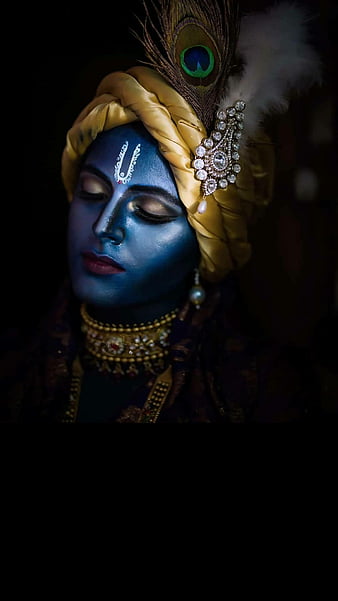 Lord krishna modern art hd images for mobile